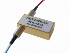 Interruptor óptico mecânico de fibra óptica 2x2b osw