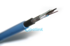 Mgtsv cabo de fibra óptica, 2-144 núcleo cabo de fibra ao ar livre retardador de chama mina de mineração cabo de fibra óptica