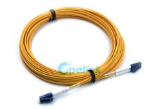 LC-LC patchcord de fibra óptica, 2.0mm duplex sm 9/125 cabo de patch de fibra óptica