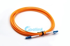 LC-LC cabo de patchcord de fibra óptica, 3.0mm sm simplex 9/125 cabo de patch de fibra óptica