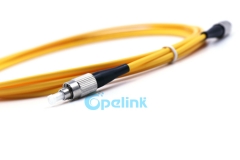 FC-FC cabo de patch de fibra, 3.0mm sm simplex 9/125 cabo de patch de fibra óptica