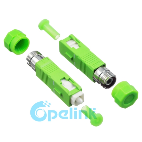 Fc/APC-SC/apc singlemode feminino para macho adaptador de fibra plug-in adaptador de fibra óptica hybird acasalamento adaptador de fibra óptica