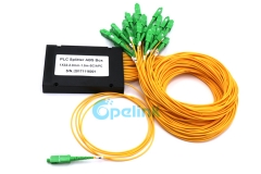 1x32 2.0mm cabo de fibra sc/apc abs caixa de fibra divisor