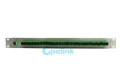 Rack de montagem de fibra óptica plc divisor
