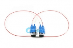Interruptor de fibra óptica 2x2, interruptor óptico sc/pc fsw para sistema de teste de fibra