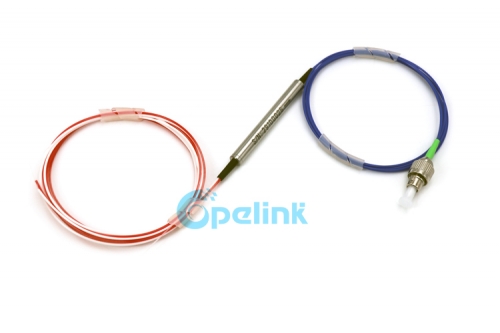 Circulador óptico de 3 portos, baixo circulador de fibra óptica PDL com fibra colorida