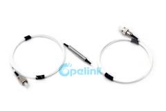 Isolador de fibra óptica de alta qualidade, isolador óptico de estágio único / duplo