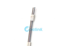 1-4cores G657A1 G657A2 GJXFH FTTH Cabo de fibra, cabo de aço trançado tipo arco monomodo de fibra óptica GJXH