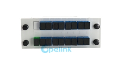 Divisor de fibra ótica tipo caixa 1X16 LGX, divisor de fibra ótica de cassete padrão, modo único SC / UPC