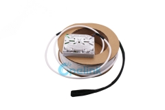 Caixa de distribuição de tomada de parede de fibra óptica de 4 portas, Patchcord de distribuição de fibra compatível SC / APC-SC / APC