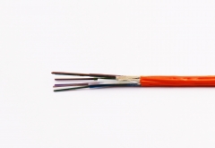 Gcyfty cabo óptico não metálico torcido multicamada soprado a ar, cabo de fibra óptica de microduto soprado a ar externo multinúcleo