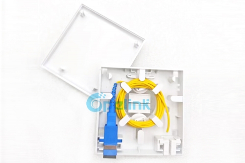 ATB Subscriber Terminal Box, 86-Type FTTH Wall Mounted Fiber Faceplate (Caixa de terminal de assinante ATB, placa de fibra montada na parede FTTH do tipo 86)