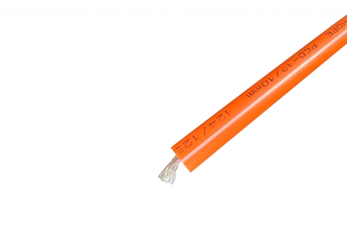 Microduto HDPE, cordão de tração pré-instalado, enterramento direto, diâmetro total de 5 mm a 27 mm