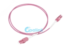 LC LC Duplex Patch Cable OM4 | Fibra de alta velocidade multimodo