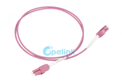 LC LC Duplex Patch Cable OM4 | Fibra de alta velocidade multimodo