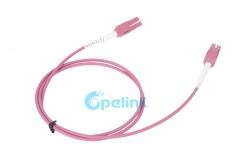 LC LC Duplex Patch Cable OM4 | Fibra de alta velocidade multimodo