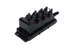 Caixa de terminais de fibra MST de 8 portas - solução FTTH com proteção IP-68