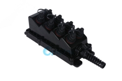 Caixa de terminais de fibra MST de 8 portas - solução FTTH com proteção IP-68