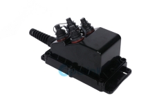 Caixa de terminais de fibra MST de 4 portas - solução FTTH com proteção IP-68