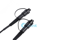 Fibra óptica de alta performance H-Connector SC/APC - FTTH, impermeável, compatível com Corning