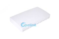 8 portas fibra faceplate desktop Fibra óptica caixa de terminação FTTH fibra interior saída montada na parede